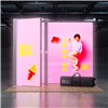 Sego8 10ft x 8ft Configuration G-B Lightbox w/ 4ft Closet | Backlit Tradeshow Display