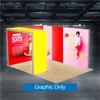 Sego8 15ft x 10ft x 8ft Configuration D | Single-Sided Lightbox | Graphic Only