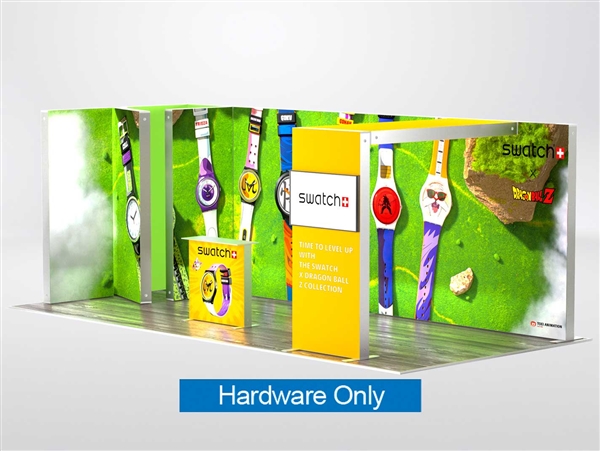 Sego8 20ft x 8ft Configuration E | Lightbox | Hardware Only