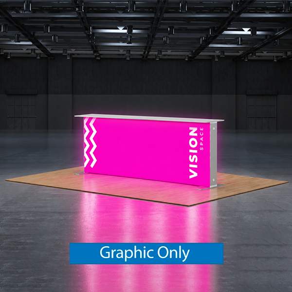 Sego8 6ft x 3ft Backlit Counter | Double-Sided Graphic Only