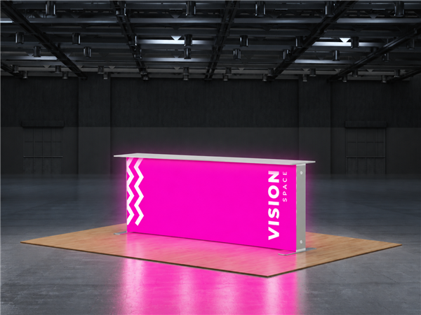 Sego8 6ft x 3ft Backlit Counter | Double-Sided