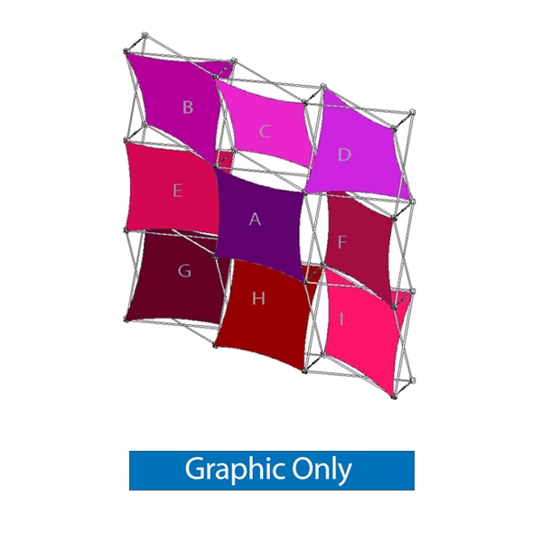 Xpressions Snap-the ultimate in frame-graphic technology. Create a stunning 3-dimensional display in a Snap! Twelve frames, two planes for integrated graphics, and infinite configurations, offer a playground to create dramatic effects with endless design