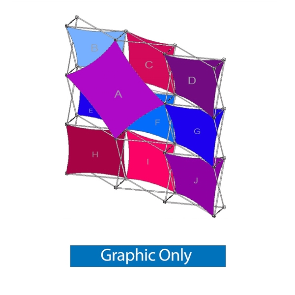 Xpressions Snap-the ultimate in frame-graphic technology. Create a stunning 3-dimensional display in a Snap! Twelve frames, two planes for integrated graphics, and infinite configurations, offer a playground to create dramatic effects with endless design