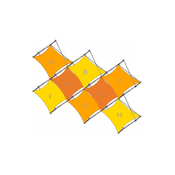 Xpressions Snap-the ultimate in frame-graphic technology. Create a stunning 3-dimensional display in a Snap! Twelve frames, two planes for integrated graphics, and infinite configurations, offer a playground to create dramatic effects with endless design