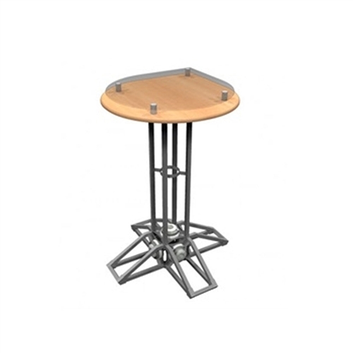 Orbital Truss Teardrop Podium with Plex is a great addition to your truss display, easy to set up and compliments your booth.This podium, orbital  truss is perfect for presentations & meetings. Orbital Express Truss Counters & Podiums easy to set up