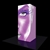4ft x 10ft Vector Frame Modular Backlit Tower 04 | SEG Tension Fabric Graphics