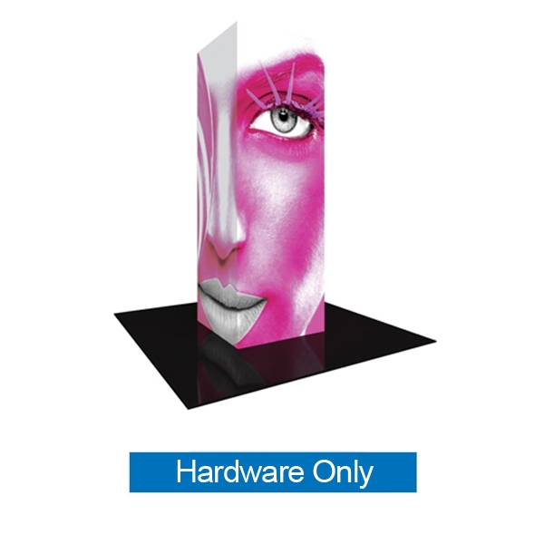 Hardware for 4ft x 12ft Vector Frame Modular Backlit Tower 06 | Extrusion Frame, Lights & Case