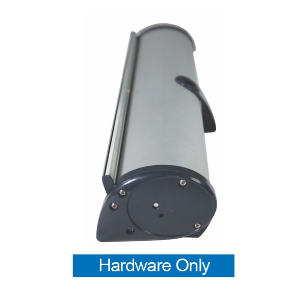 16in x 63in Phoenix Mini Retractable Tabletop Stand Display Hardware Only - a small tabletop-sized version of larger roll-up signs. Ideal for retail store point of purchase counter tops, convention tables, or just about anywhere you want a sign