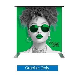 3ft x 3ft Vector Fast Frame Backlit Counter (Single-Sided Graphic Only)
