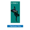 3ft x 7ft X-Tend 5 Spring Back Banner Stand | Hardware Only