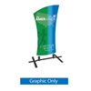 39.37in x 64.25in Contour Outdoor Sign Wave 1 | Single-Sided Graphic Only