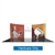 20ft Formulate Designer Series Backwall Tension Fabric Exhibit Kit 02 offers graphic area to get you noticed at trade show!  These trade show backdrops offer a collection of different backwalls in a variety of geometric shapes