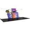 Formulate Backwall Connector 03. Display products or literature on a Stand-Off Counter designed to complement your Formulate tension fabric display. For use with vertical curved frames only.