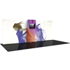 Formulate Backwall Connector 07. Display products or literature on a Stand-Off Counter designed to complement your Formulate tension fabric display. For use with vertical curved frames only.