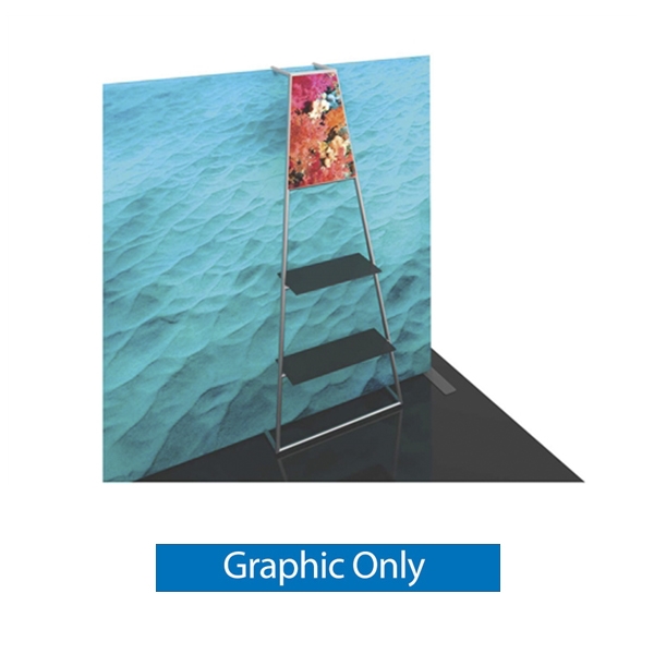 Graphic for Formulate Backwall Accent 11 adds a stunning graphic accent to any tradeshow display. This one-of-a-kind Formulate accessory works with either 10� or 20� backwalls and includes its own frame and pillowcase graphic.