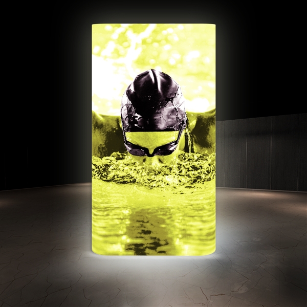 43in x 78in Short Formulate Essential Backlit Banner