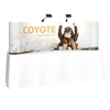 8ft x 3ft Coyote Curved Tabletop Display Kit