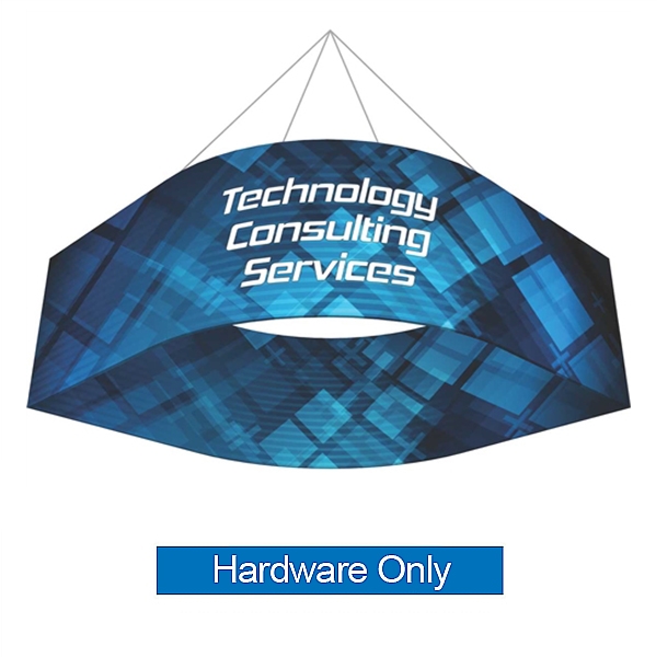 14ft x 3ft Eye Formulate Master Hanging Trade Show Sign | Display Hardware Only