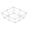 16ft x 6ft Tapered Square Formulate Master Hanging Trade Show Sign | Display Hardware Only