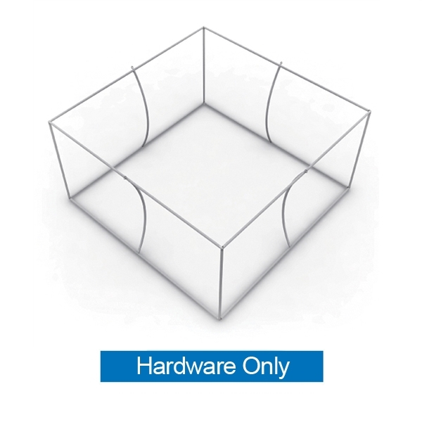 16ft x 4ft Square Formulate Master Hanging Trade Show Sign | Display Hardware Only