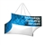 18ft x 4ft Curved Square Formulate Master Hanging Trade Show Sign | Single-Sided Display
