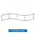 8ft x 2ft S-Curve Panel Formulate Master Hanging Trade Show Sign | Display Hardware Only
