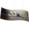 12ft x 2ft S-Curve Panel Formulate Master Hanging Trade Show Sign | Single-Sided Display