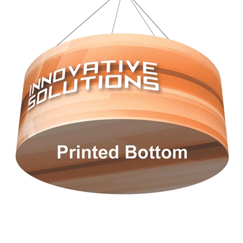 12ft x 2ft Ring Formulate Essential Hanging Trade Show Sign | Printed Bottom Display