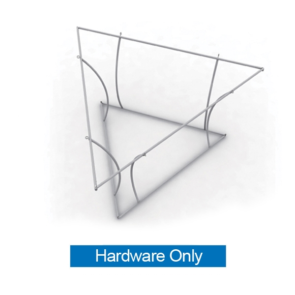 14ft x 2ft Tapered Triangle Formulate Master Hanging Trade Show Sign | Display Hardware Only