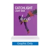 9.25in x 12.75in Catchlight Tabletop Light Box | Double-Sided Graphic Only