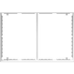 6ft x 4ft Blaze Wall Mounted Light Box Display | Hardware Only