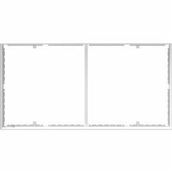 8ft x 4ft Blaze Wall Mounted Light Box Display | Hardware Only