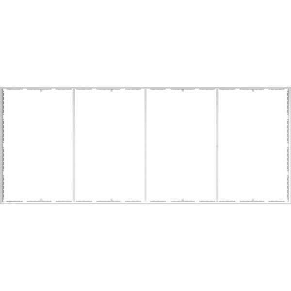 20ft x 8ft Blaze Wall Mounted Light Box Display | Hardware Only