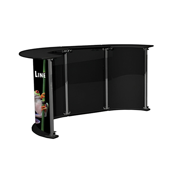 80.5in x 46in Exhibitline Modular Counter | 3.0.1