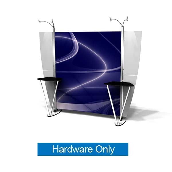 10ft x 10ft Exhibitline Backwall | EX2.V | Hardware Only
