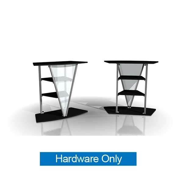 41.625in x 38.5in V|lead Exhibitline Pedestal | Hardware Only