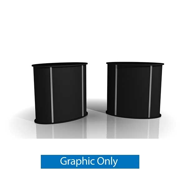 42in x 38.5in Exhibitline Pedestal | E1 | Graphic Only