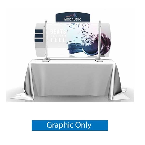 88in x 55in Exhibitline Table Top | EX2.TT.BL.N | Graphic Only