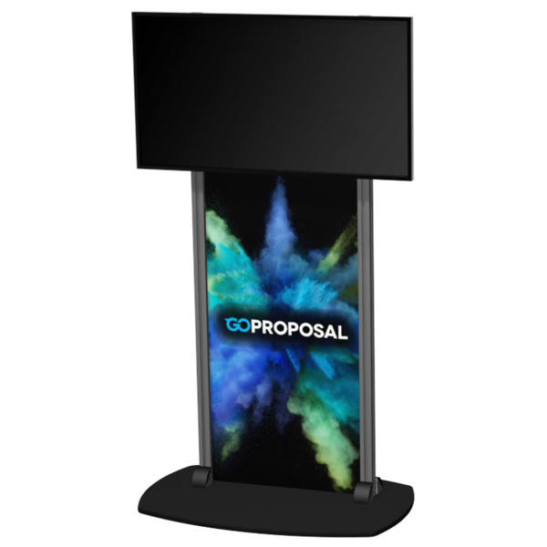 42in x 72in Exhibitline Monitor Stand | EX.TV3