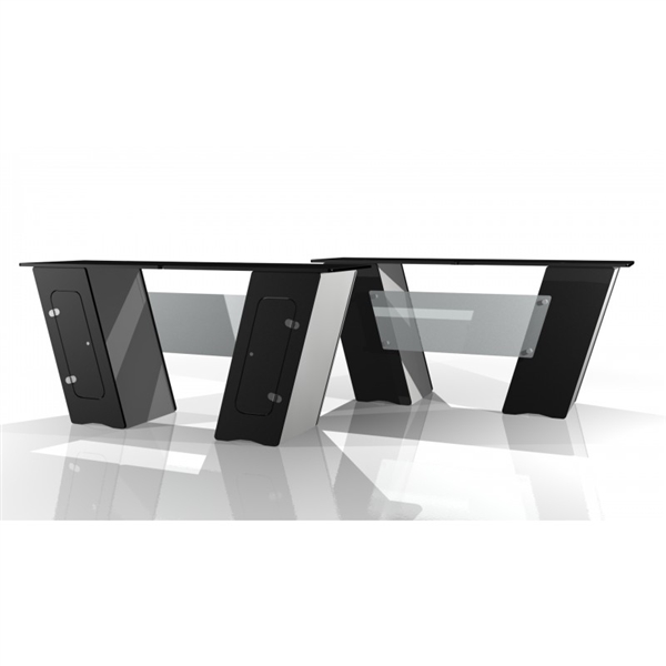 76in x 38.5in Locking Desk