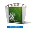 10ft x 10ft Xvline Arched Canopy Backwall - Xva | Graphic Only
