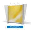10ft x 10ft Xvline Curved Backwall - XVc | Graphic Only