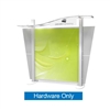 10ft x 10ft Xvline Wave Canopy Backwall - XVw | Hardware Only
