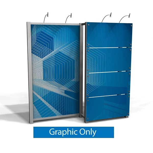 10ft x 10ft Xvline Backwall - XV5 | Graphic Only