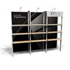 10ft x 10ft Xvline Shelving Backwall - XV6