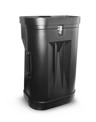 22" x 11.5" x  34" Oval Podium Case