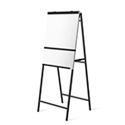 Classic A-Frame Easels with White Erasable Steel Magnetic Surface are used as a vertical, and sometimes horizontal, support to either display finished artworks or to use as an actual working surface. Available in a wide range of sizes