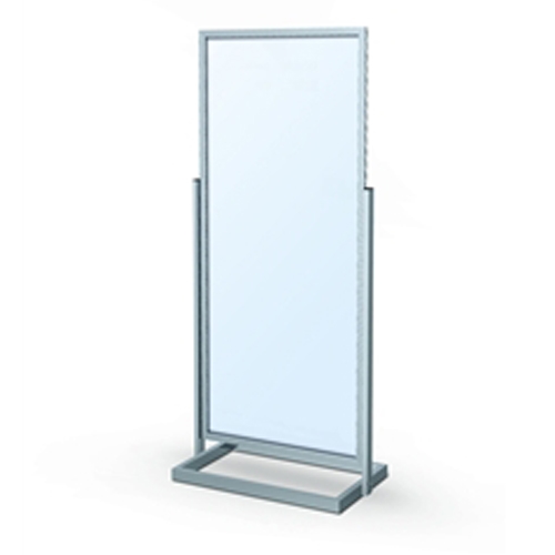 22in x 56in h Poster Sign Holder Silver are used in various locations including restaurants, hotels, retail stores, and even homes, to display favorite pictures or photos!. Perfect for exhibits, retail, restaurants, trade shows and malls.