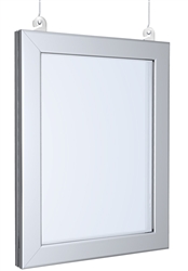 24in x 36in Perfex Hanging Frames Curvilinear Vertical Black. Perfex sophisticated poster holders are easier and faster to change than traditional back board frames. Testrite Poster Hanging Frames features a sleek styling & precision mitered corners