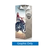 2ft x 2ft x 6ft Charisma SEG Rectangular Tower | Graphic Only
